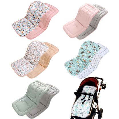 Cotton Baby Stroller Pad - All Seasons Comfort Seat Cushion