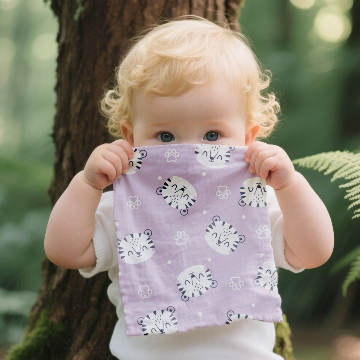 Baby Washcloth Set: Soft Cotton Gauze Towels