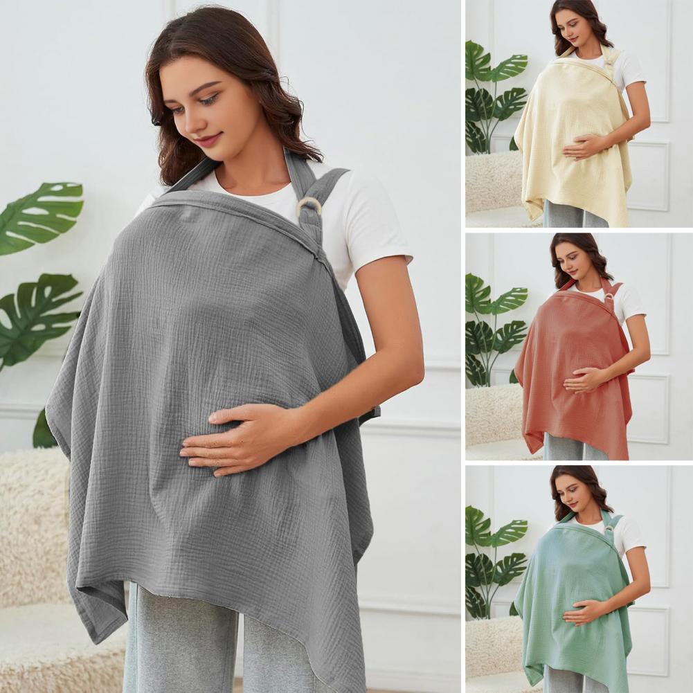 Breastfeeding Cover 360°: Adjustable, Breathable Shawl