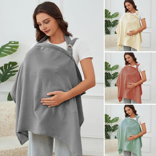 Breastfeeding Cover 360°: Adjustable, Breathable Shawl