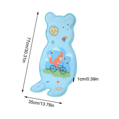Baby Stroller Cooling Mat Honeycomb Gel Breathable Kids Car Seat Liner Universal Cooling Pad for Bassinet Swing Outdoor Camping