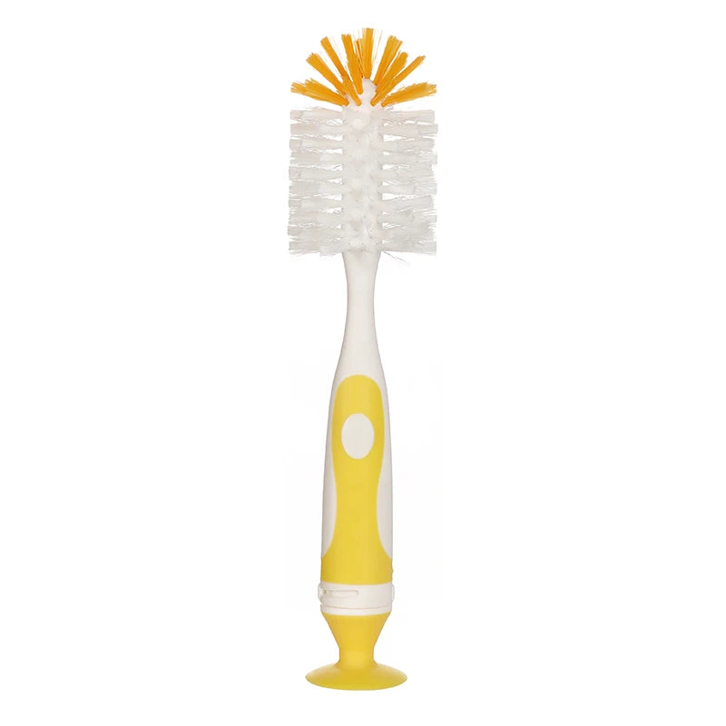 Nylon Baby Bottle & Cup Cleaning Brush Set with Suction Stand