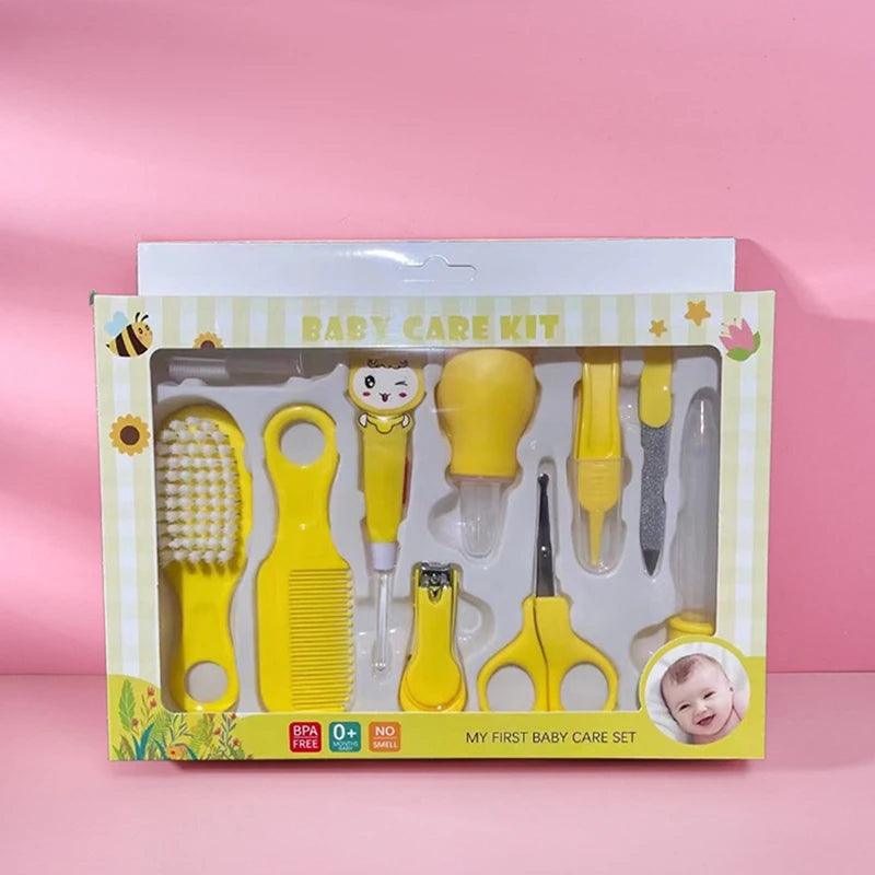 Baby Essentials: 10-Piece Grooming Essentials Set