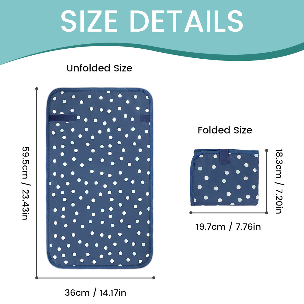 Portable Diaper Changing Pad - Waterproof & Easy Clean Mat