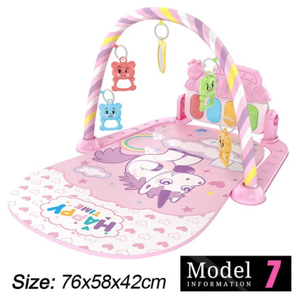 Baby Play Mat: Music Rack & Piano Play Mat 0-36 Months