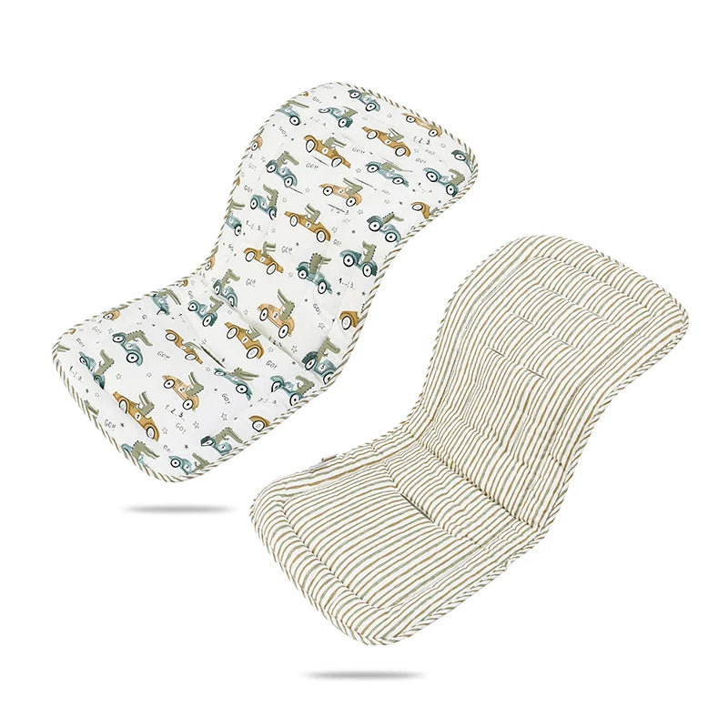 Cotton Baby Stroller Pad - All Seasons Comfort Seat Cushion